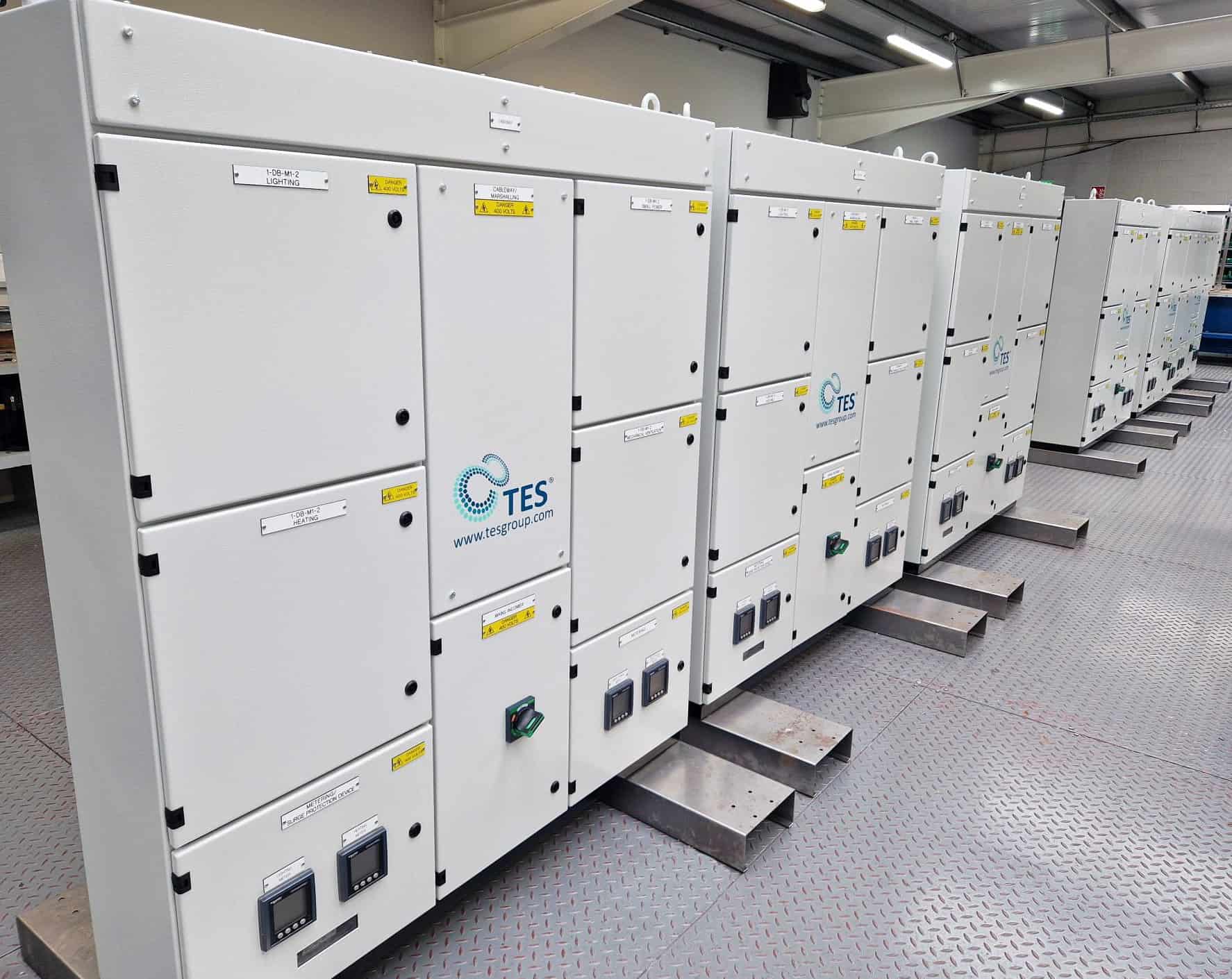 TES completes PDU’s and Critical Ventilation control units for the European Market