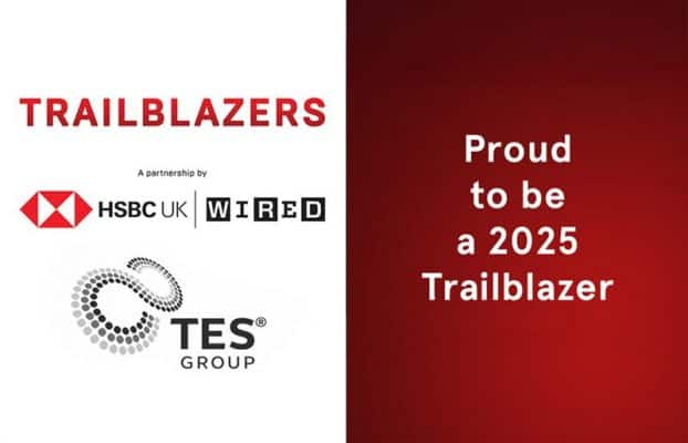 TES named a WIRED Trailblazer for 2025